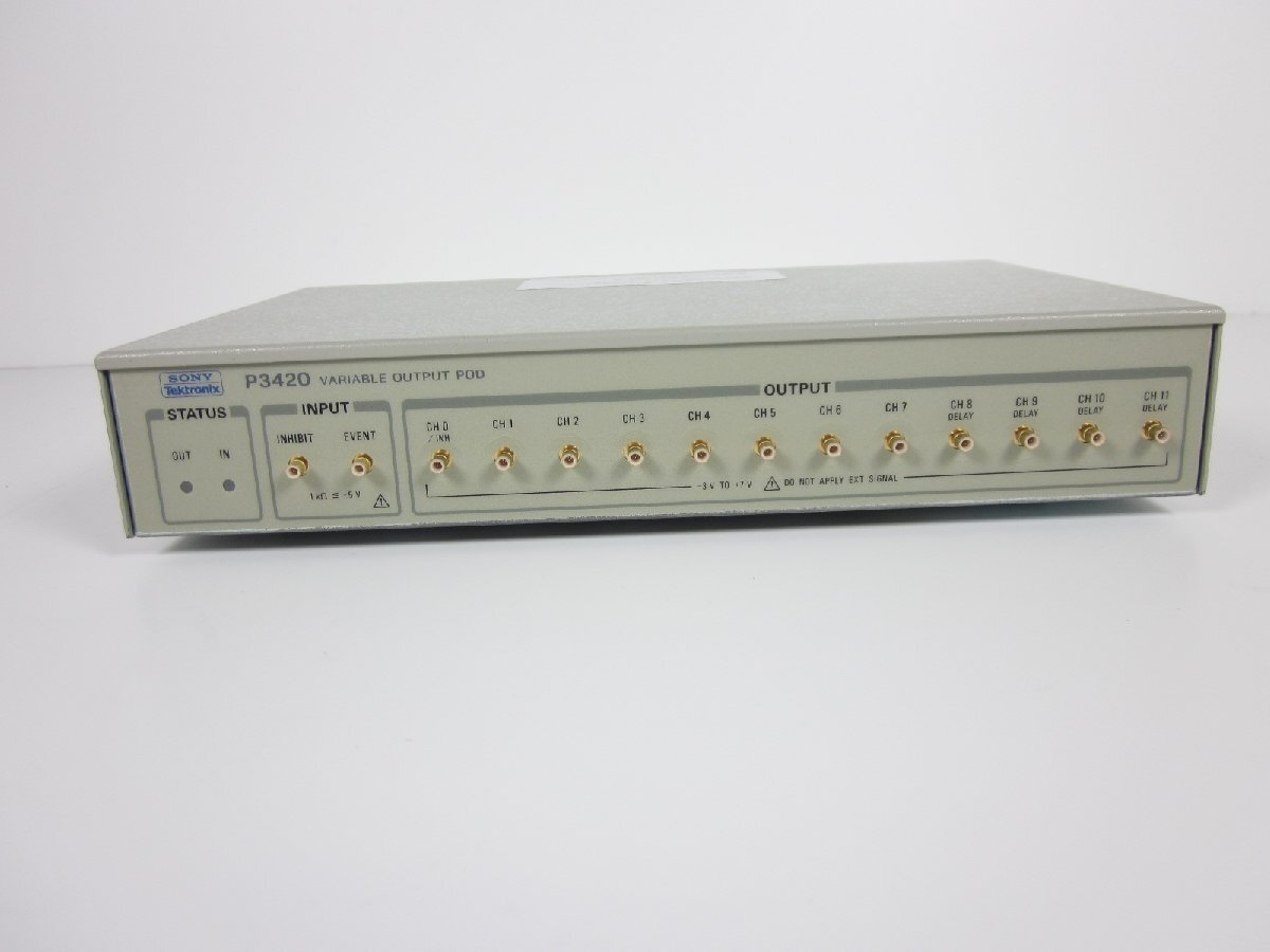Tektronix P3420 Output Pod Signal Generator 12CH Variable Level -2V to 7p-p [o1214822701]