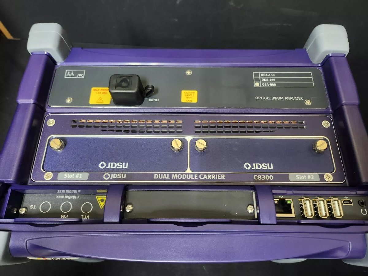 VIAVI JDSU MTS-8000 Scalable Multi Test Platform with C8300 and OSA-500 Module [v1214820489]