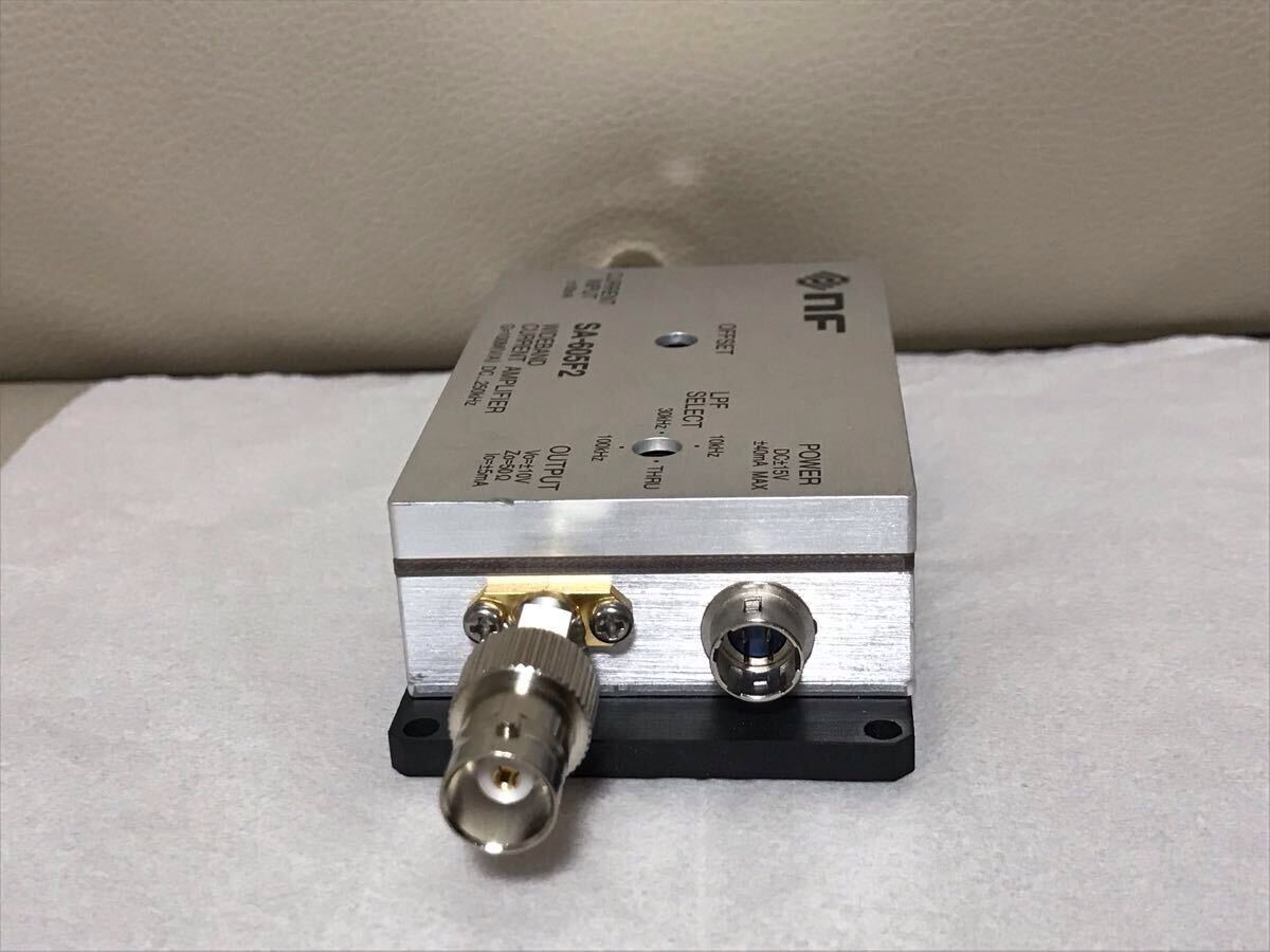 NF SA-605F2 Wideband Current Amplifier DC~250kHz Gain 100M(V/A) [m1214840540]