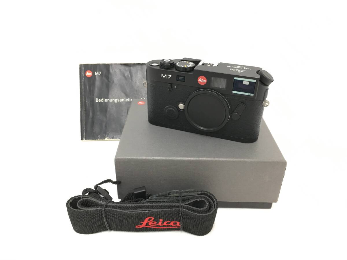 Leica M7 Rangefinder Camera Strap Instruction Manual Boxed [l1215241353]