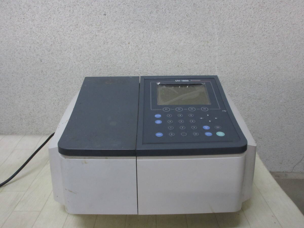 SHIMADZU UV-1800 UV SPECTROPHOTOMETER [w1215457205]