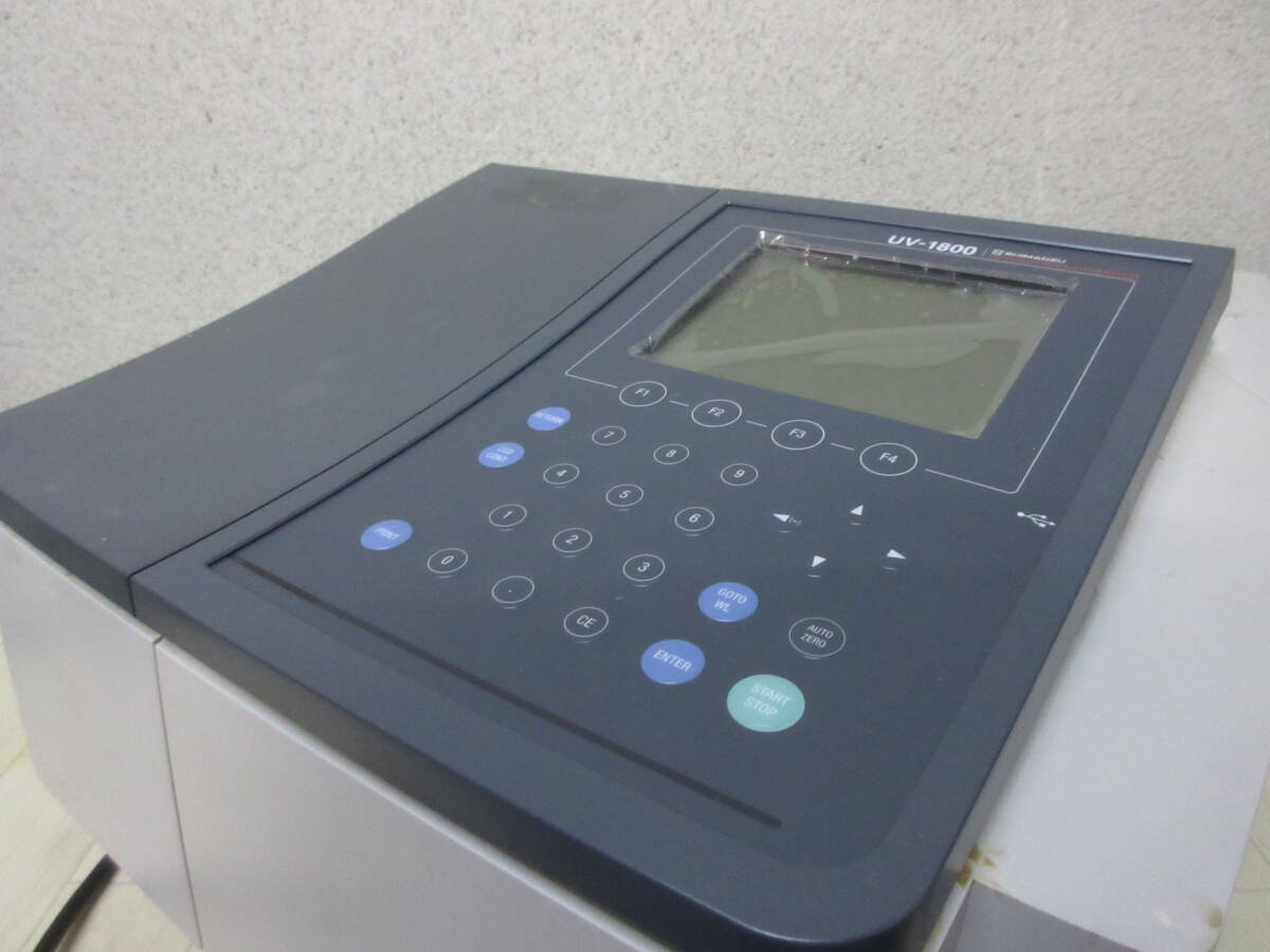 SHIMADZU UV-1800 UV SPECTROPHOTOMETER [w1215457205]