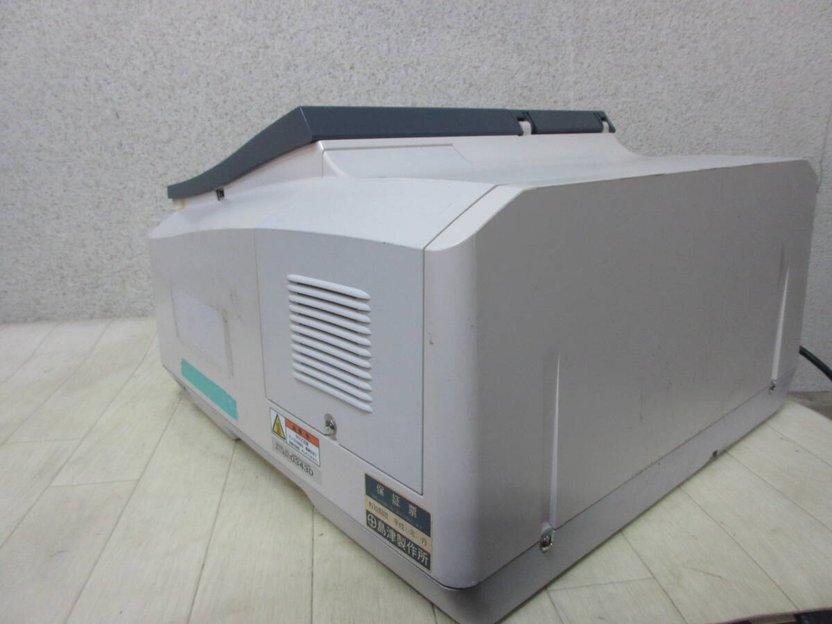SHIMADZU UV-1800 UV SPECTROPHOTOMETER [w1215457205]