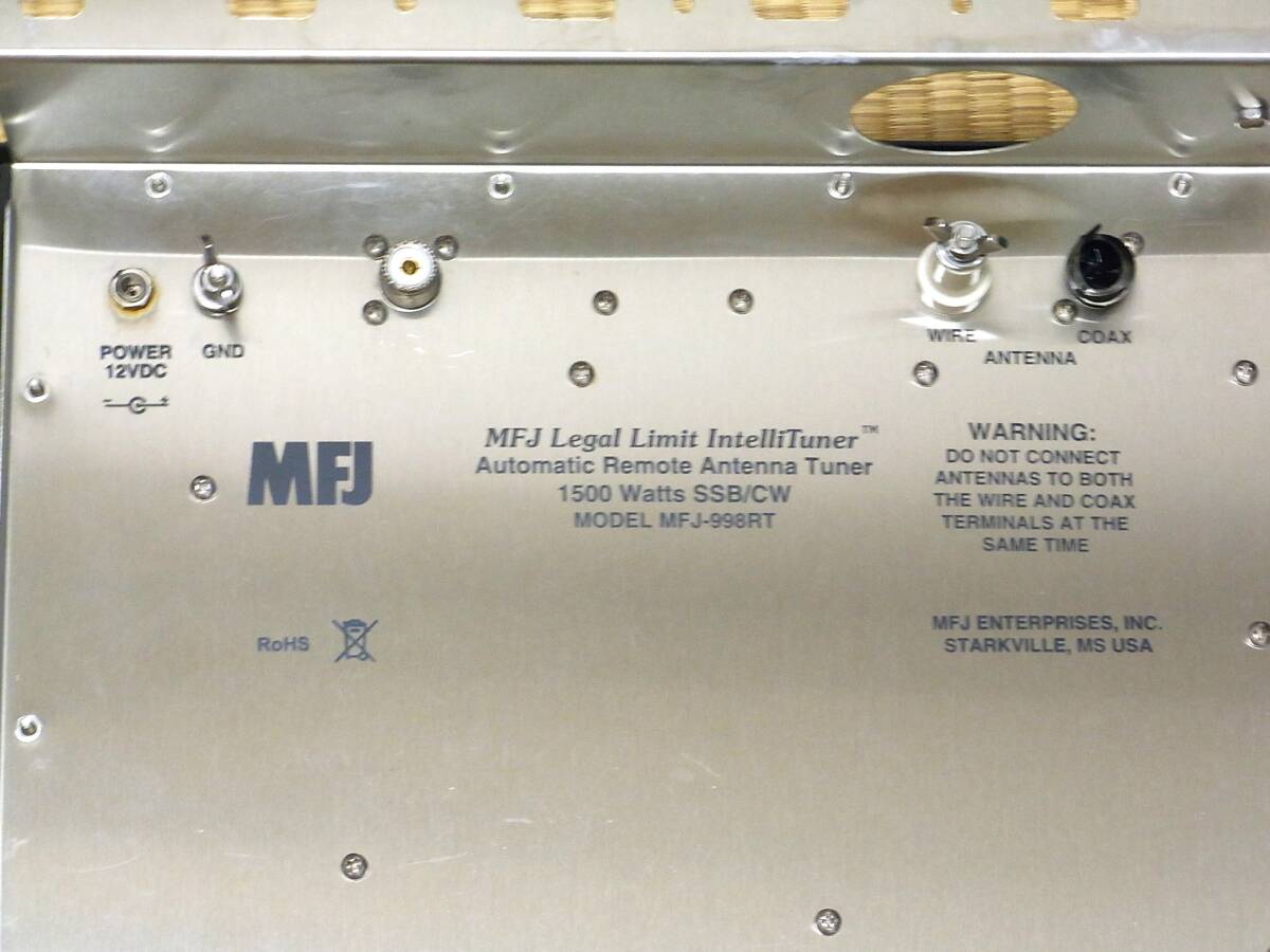 MFJ MFJ-998RT Outdoor Auto Antenna Tuner ATU [k1215677291]