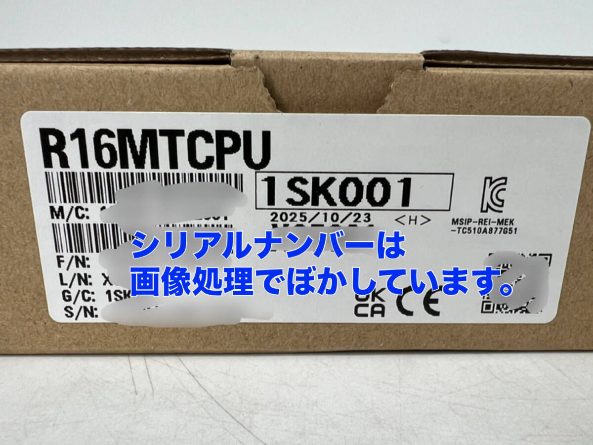 Mitsubishi Electric R16MTCPU Sequencer [s1215759506]