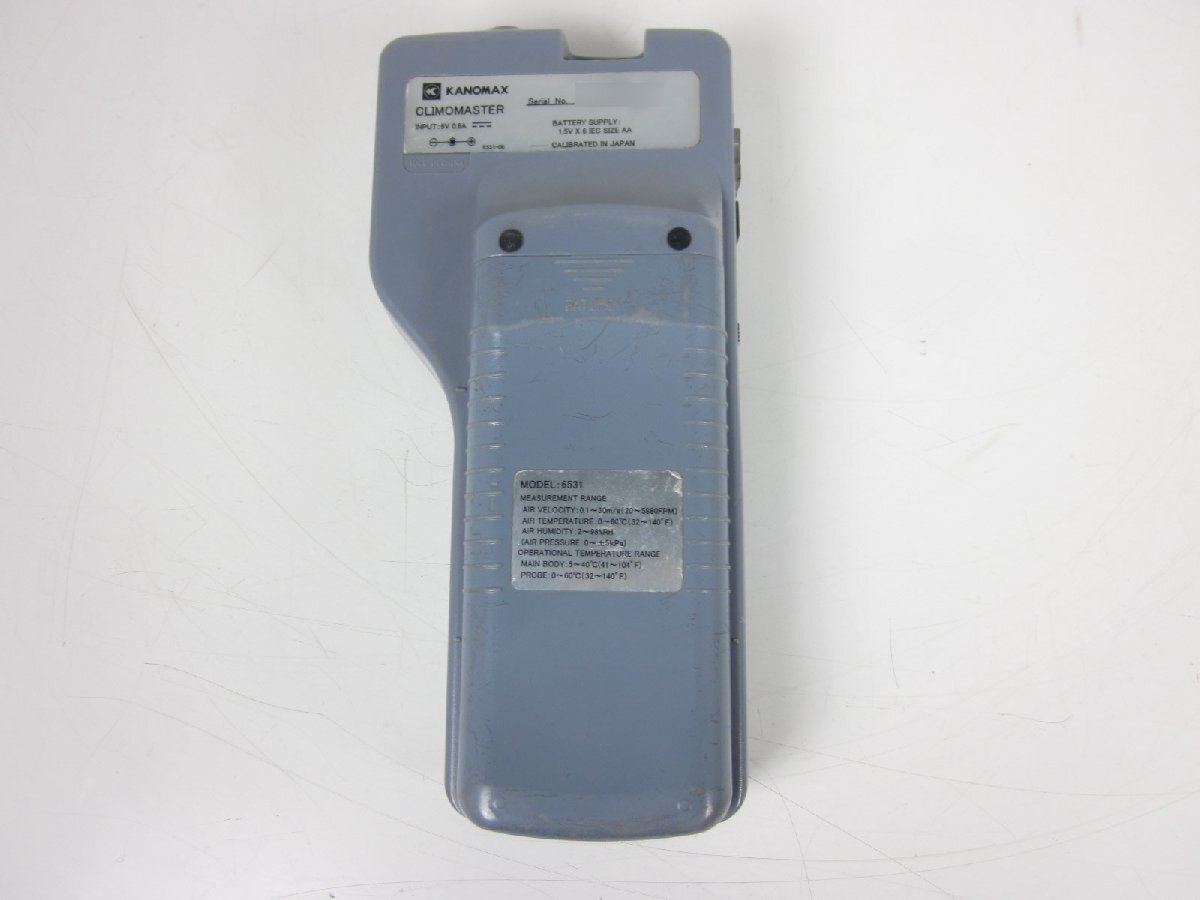 KANOMAX MODEL 6531 Anemometer [j1215897907]