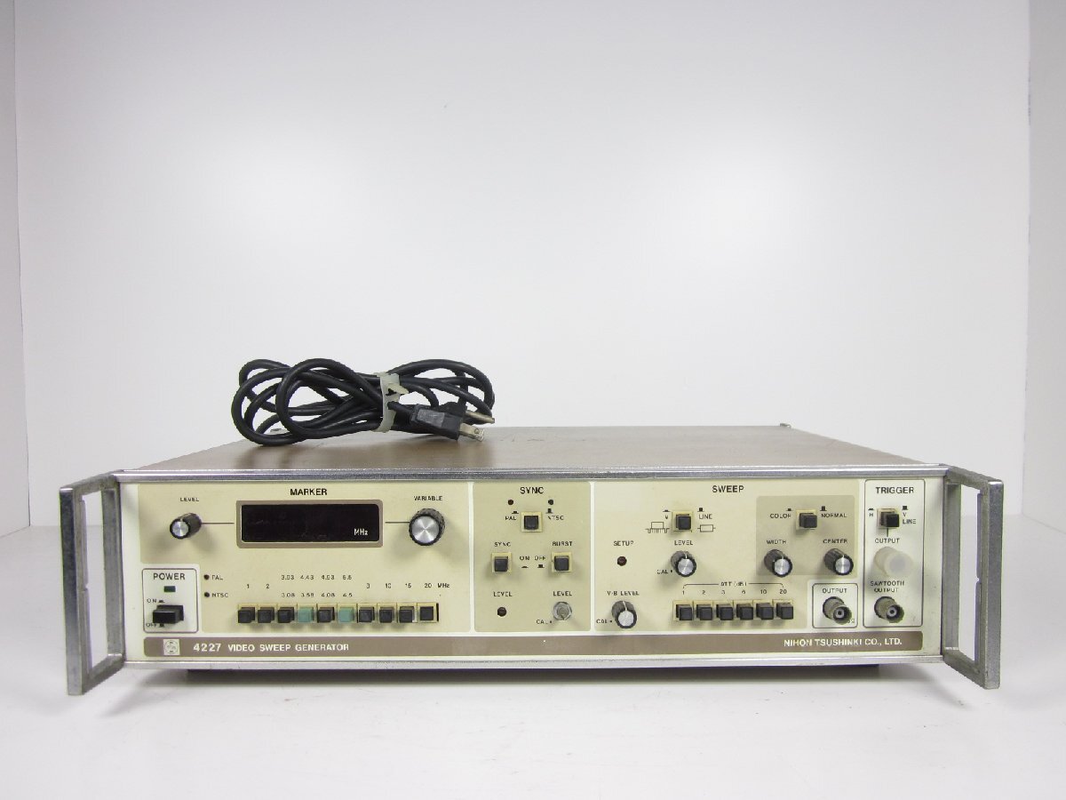 Nippon Tsushinki 4227 Video Sweep Analyzer [m1215890994]