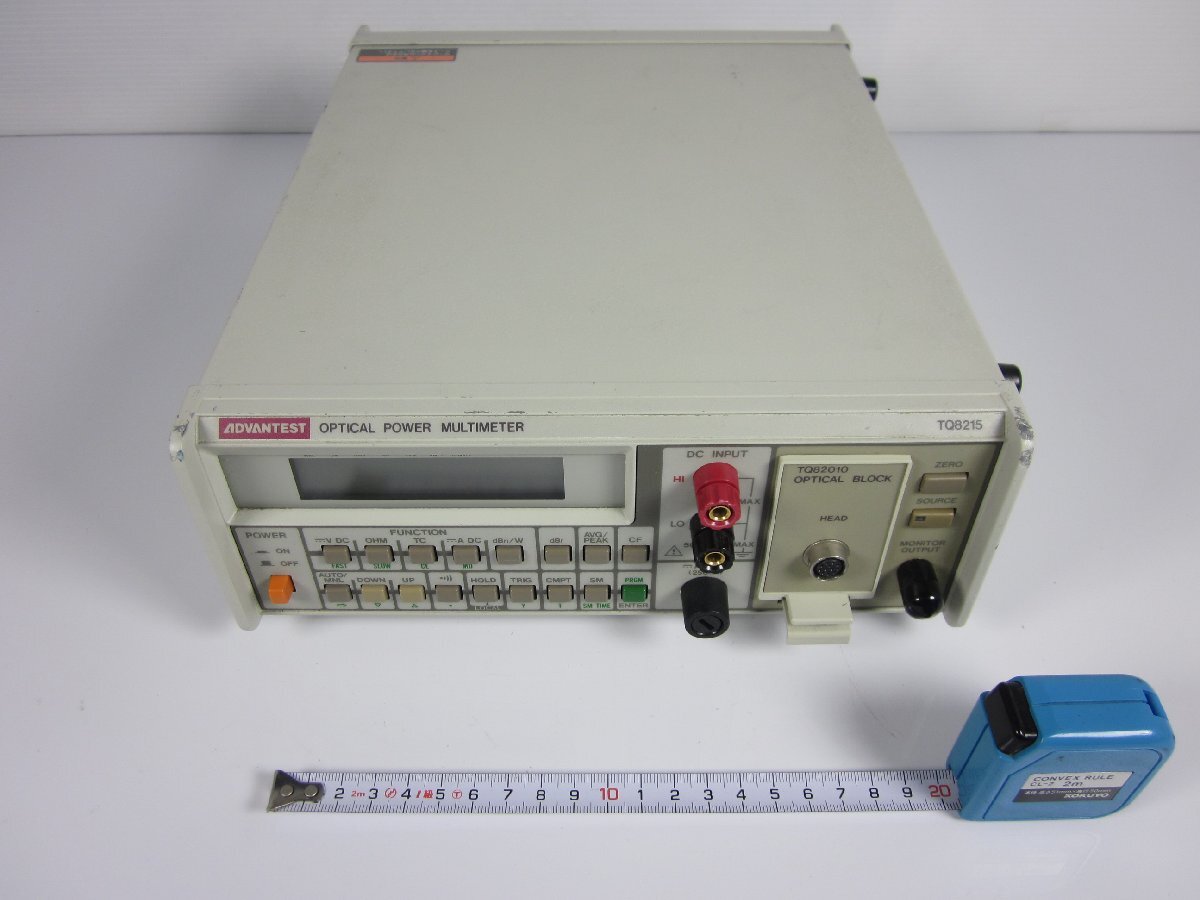 Advantest TQ8215 Optical Power Meter 4.5 Digits DC V 19.999mV to 199.99V [e1215898411]
