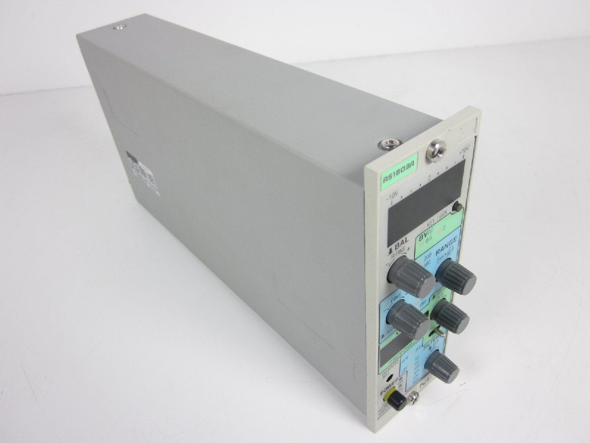 Dynamic AS1803R Strain Meter NEC Sanei Avio Signal Conditioner [x1215897459]