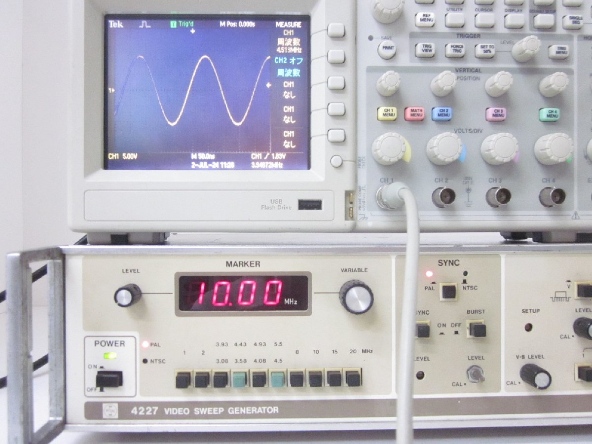 Nippon Tsushinki 4227 Video Sweep Analyzer [m1215890994]