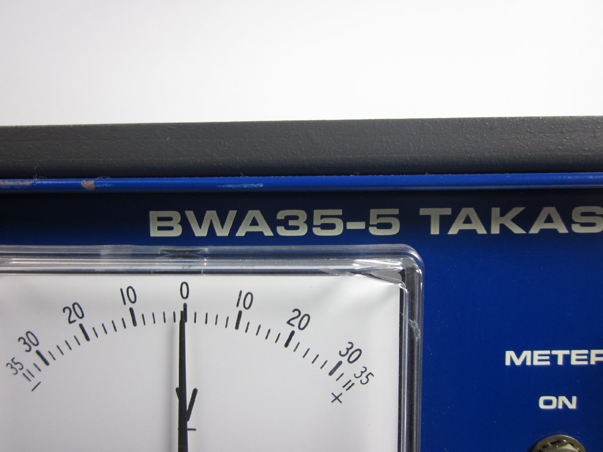 Takasago Manufacturing BWA35-5 Bipolar Power Supply -35 to +35V [q1215892290]