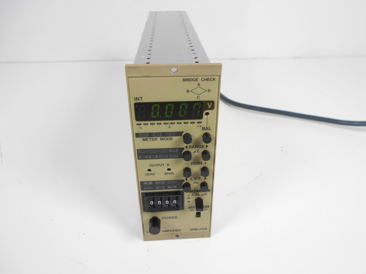 KYOWA DPM712B Strain Meter Signal Conditioner [n1215897269]