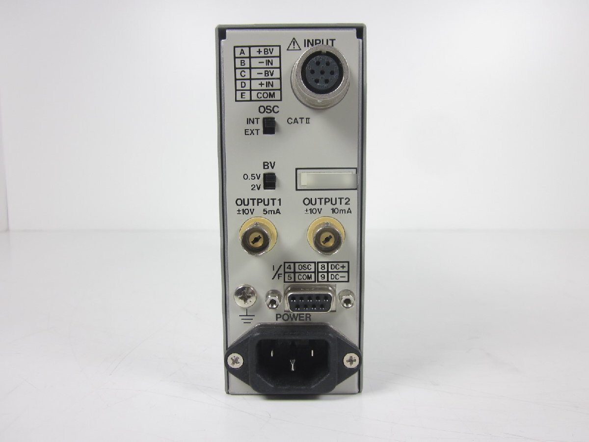 Dynamic Strain Meter AS1803 Signal Conditioner 1ch NEC Sanei Avio Amplifier [w1215892040]