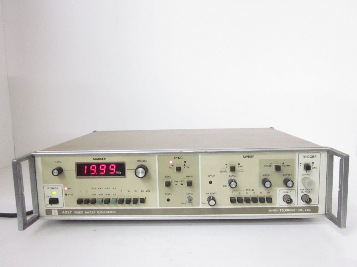 Nippon Tsushinki 4227 Video Sweep Analyzer [m1215890994]