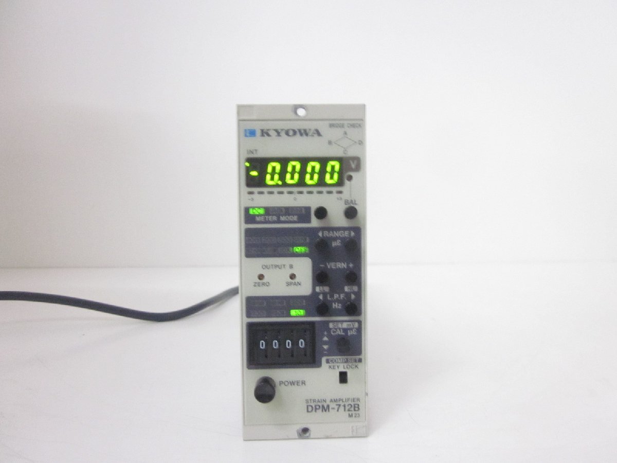 KYOWA DPM712B Strain Measuring Instrument [q1215895769]