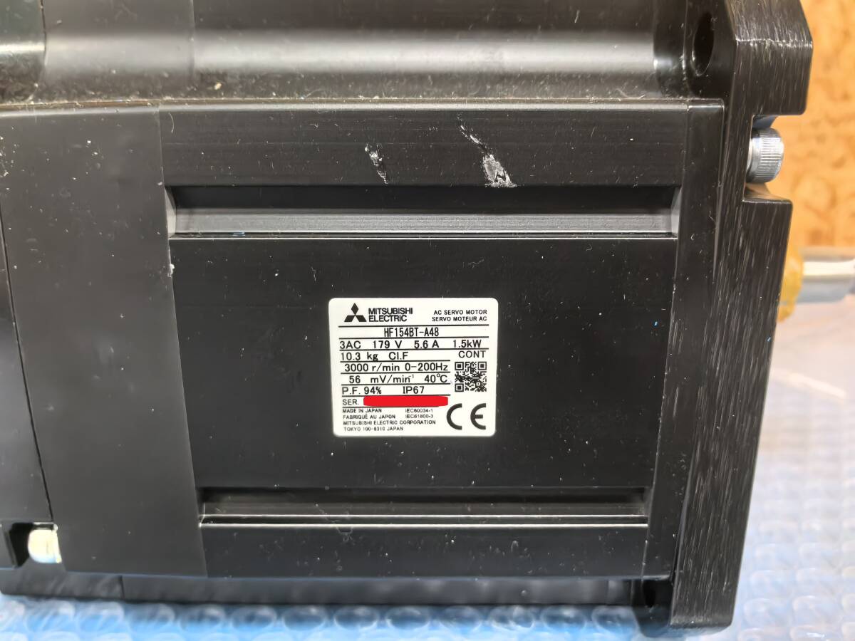 MITSUBISHI HF154BT-A48 AC SERVO MOTOR [d1215911300]