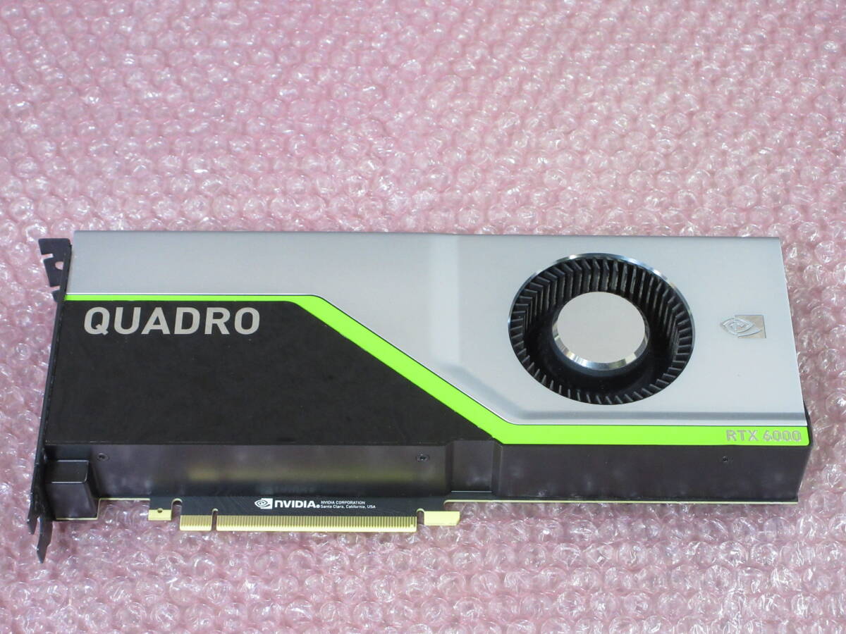 NVIDIA Quadro RTX 6000 24GB GDDR6 Graphics Card [u1215919912]