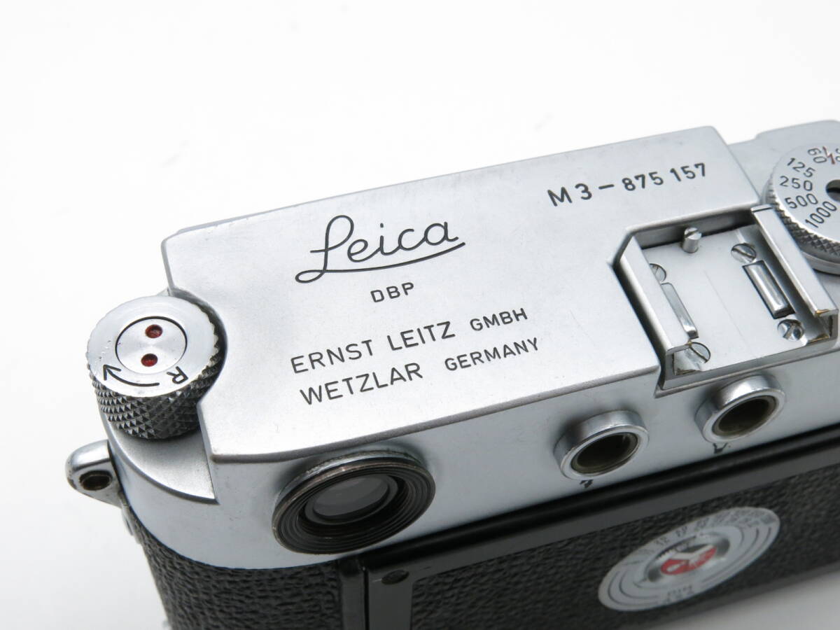 Leica M3 Rangefinder Serial Number 870000 [x1216299064]