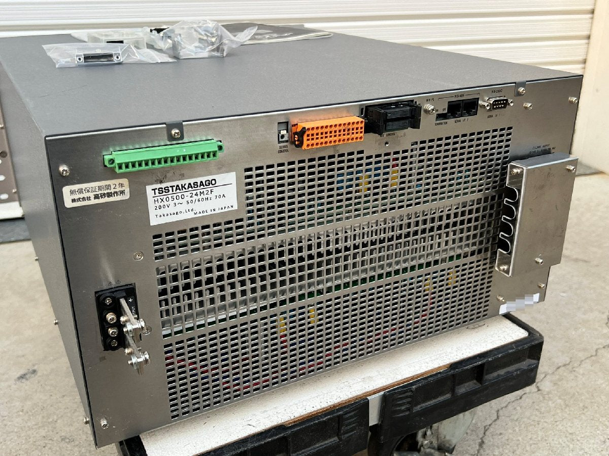 Takasago HX0500-24M2F Regulated DC Power Supply 500V 24A [o1216533461]