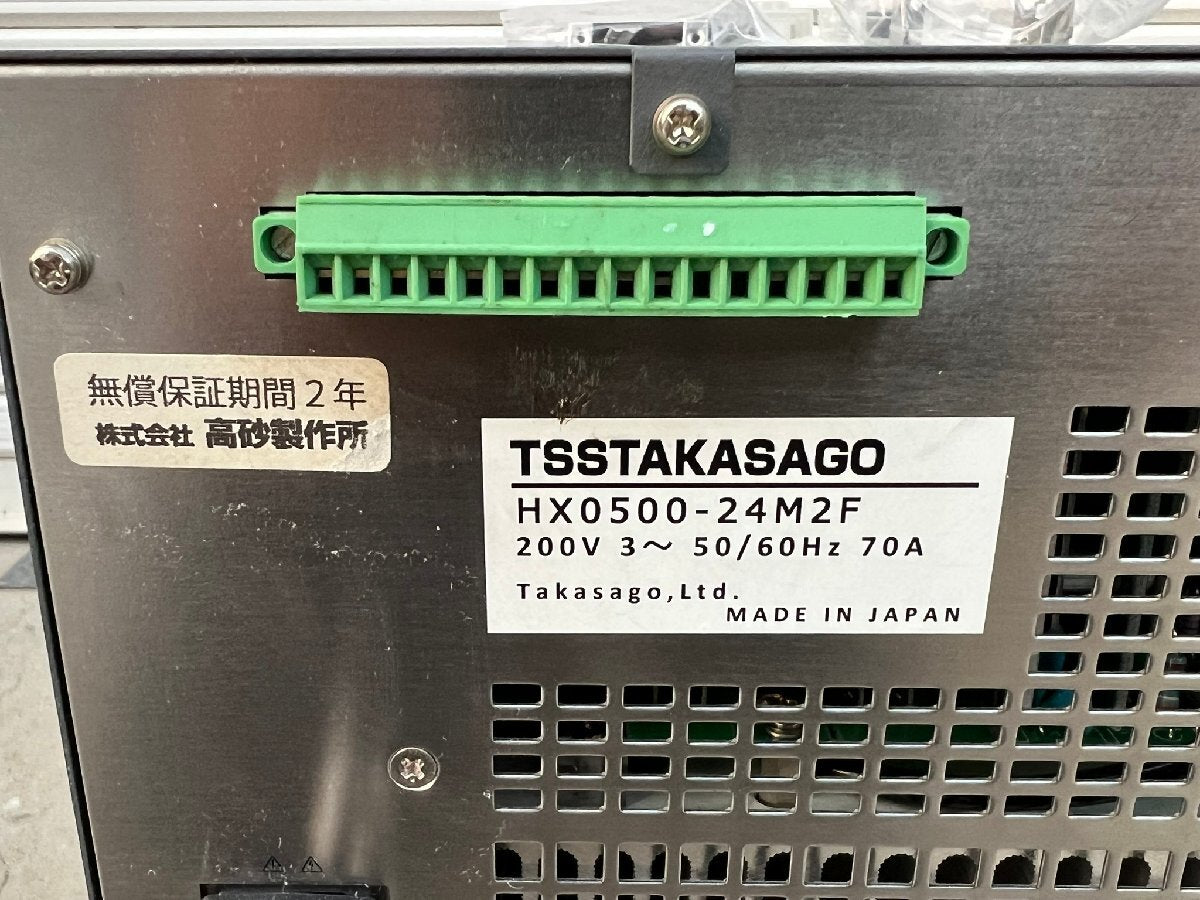 Takasago HX0500-24M2F Regulated DC Power Supply 500V 24A [o1216533461]
