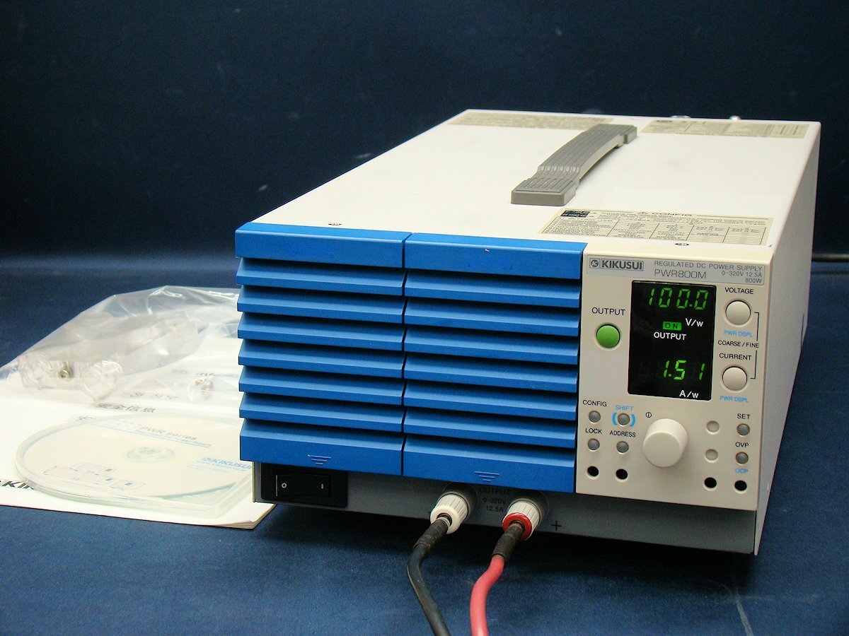 KIKUSUI PWR800M DC Power Supply 800W 0-320V 0-12.5A [g1216892964]