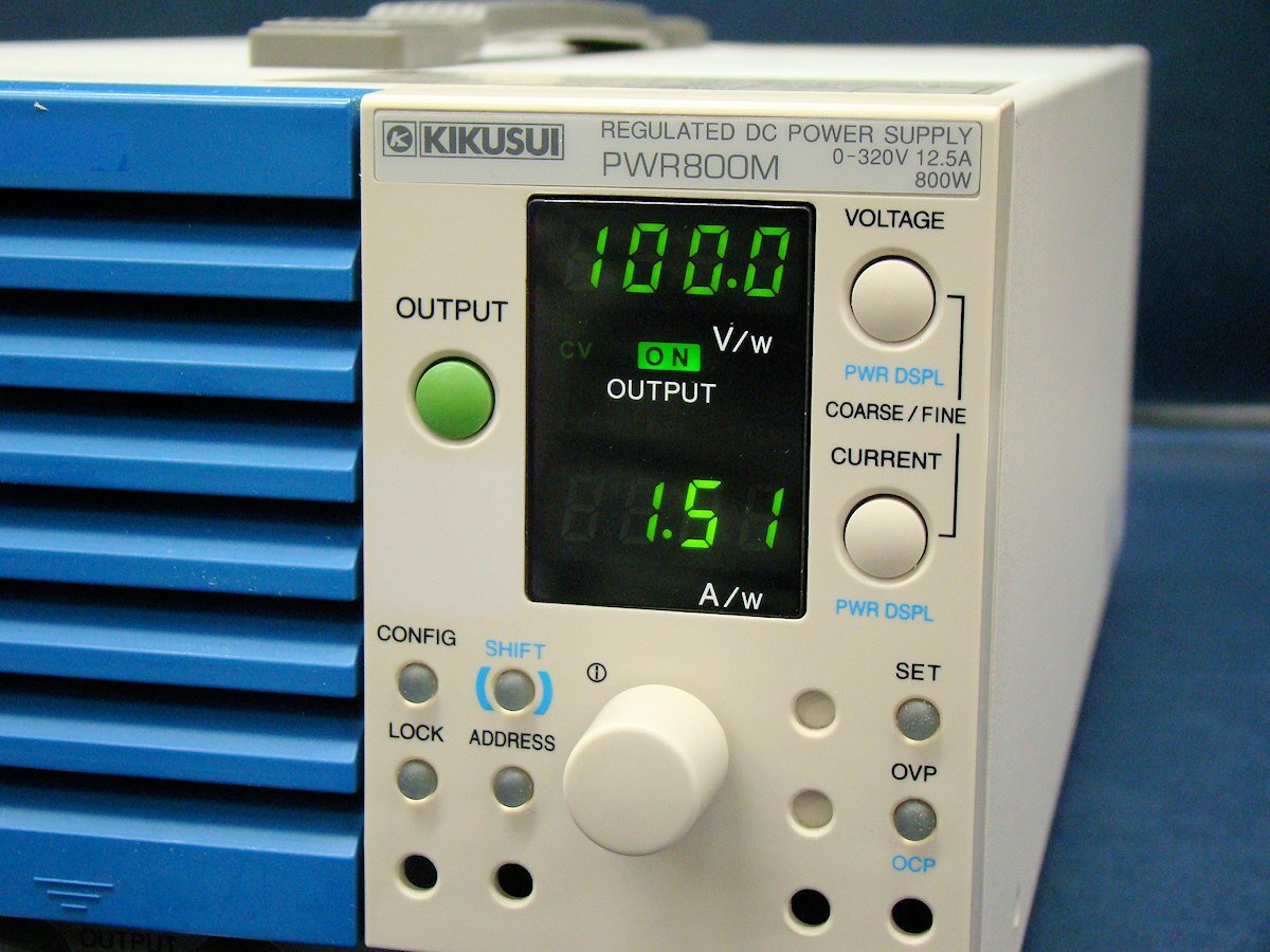 KIKUSUI PWR800M DC Power Supply 800W 0-320V 0-12.5A [g1216892964]