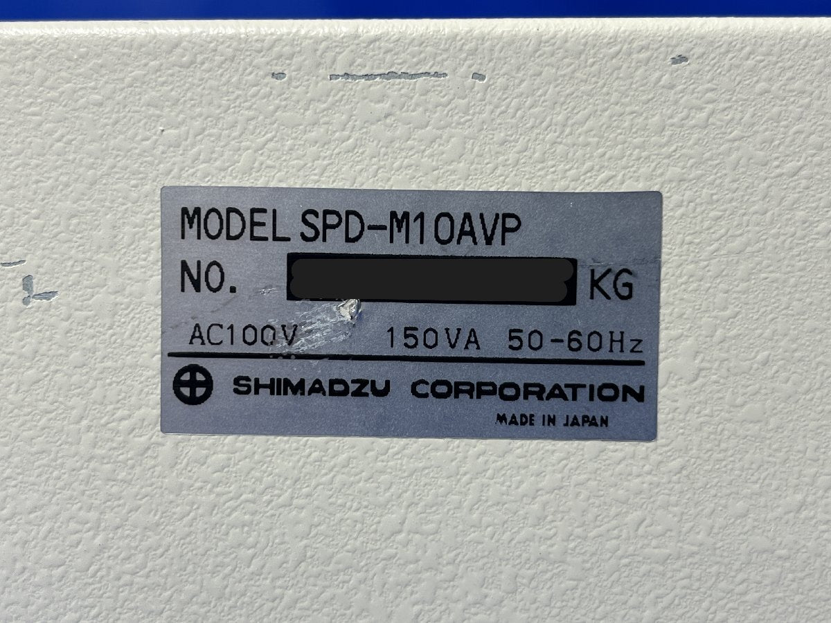 SHIMADZU SPD-M10AVP Liquid Chromatography Photodiode Array Detector [d1216890185]