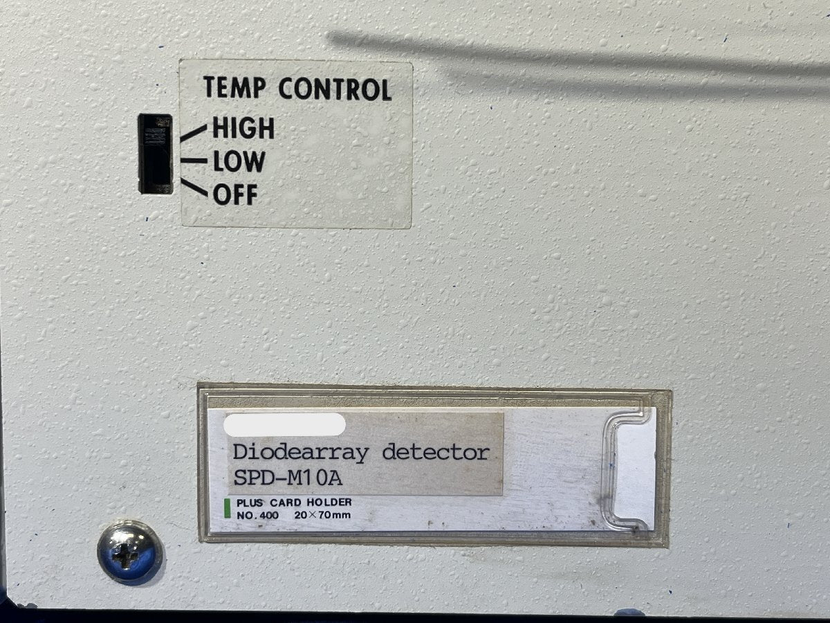 Shimadzu SPD-M10A Liquid Chromatograph Diode Array Detector [t1216892114]