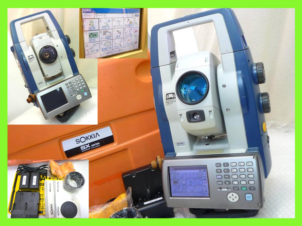 Sokkia SX-103T Auto Tracking Total Station SDR8 [v1216916499]