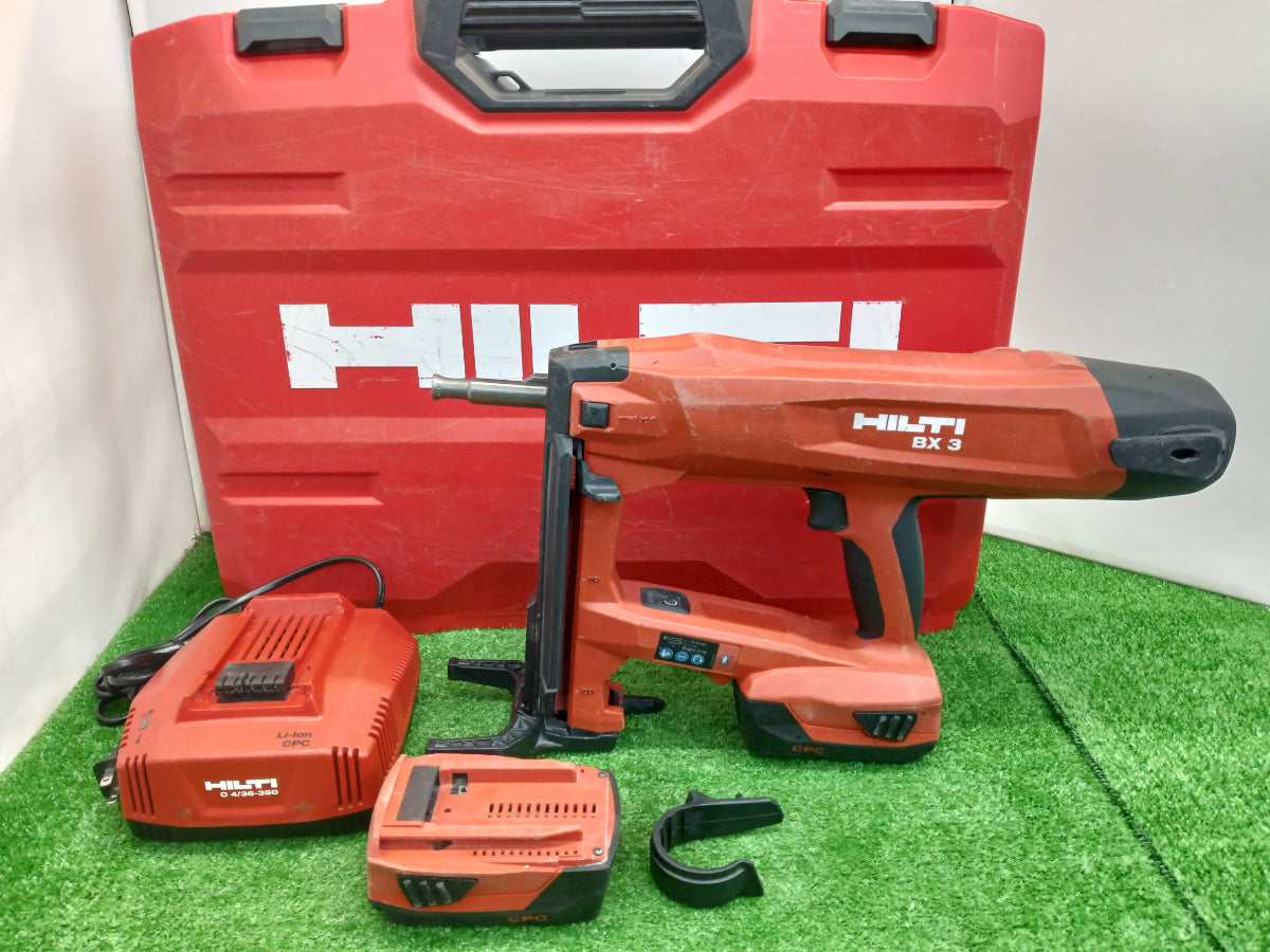 HILTI BX 3-ME-02 Rechargeable Nailing Machine 21.6V 3.0Ah 2 Batteries with Charger [j1217015886]
