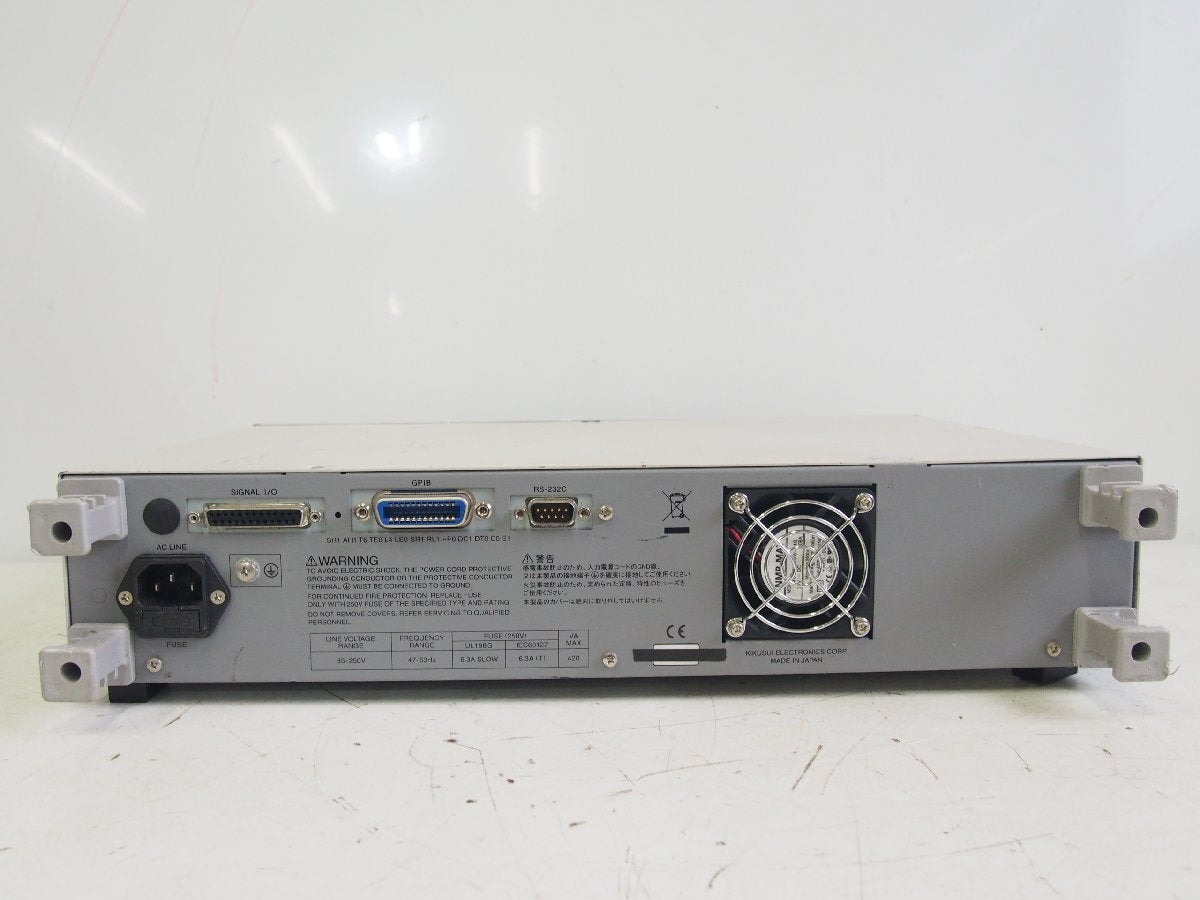 KIKUSUI TOS6210 Earth Continuity Tester 100V [e1217038846]