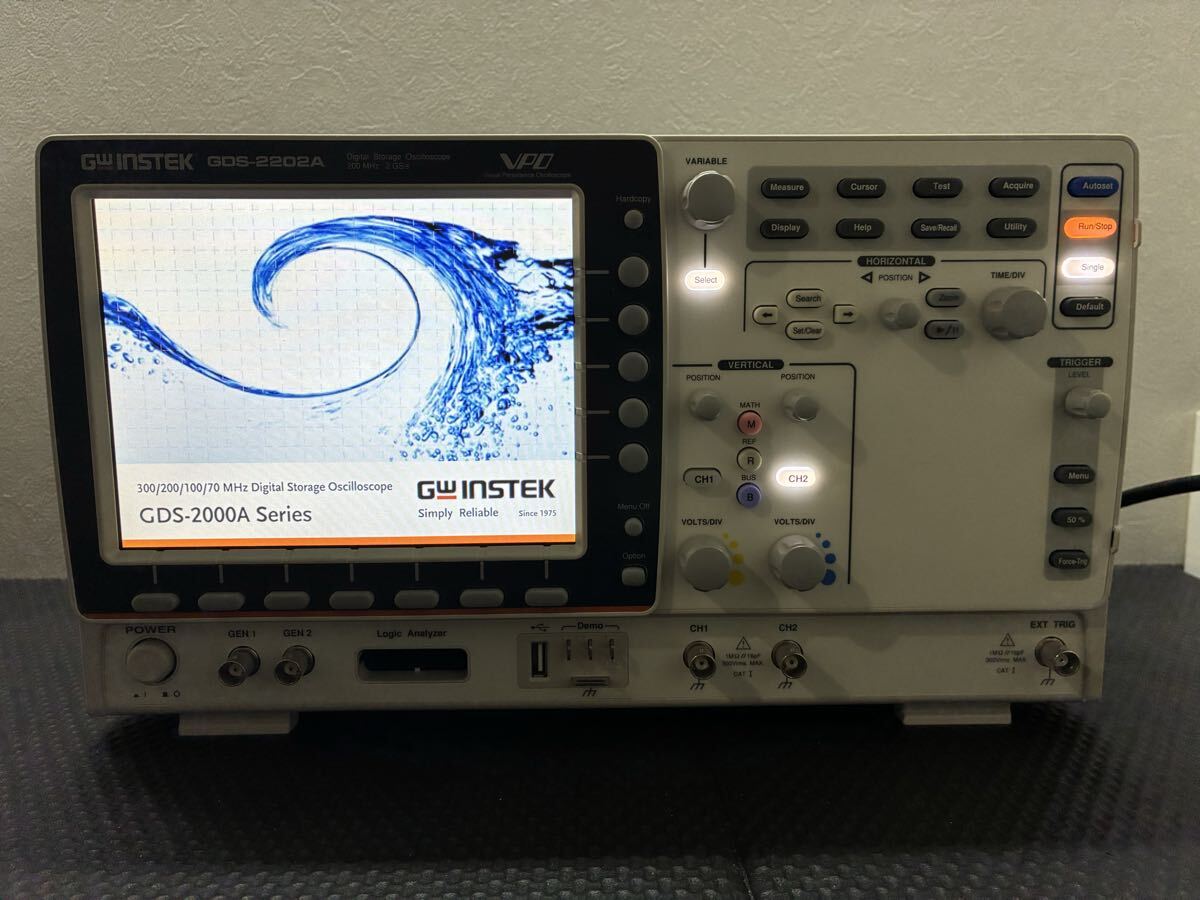AS ONE GDS-2202A Digital Storage Oscilloscope [w1217056310]