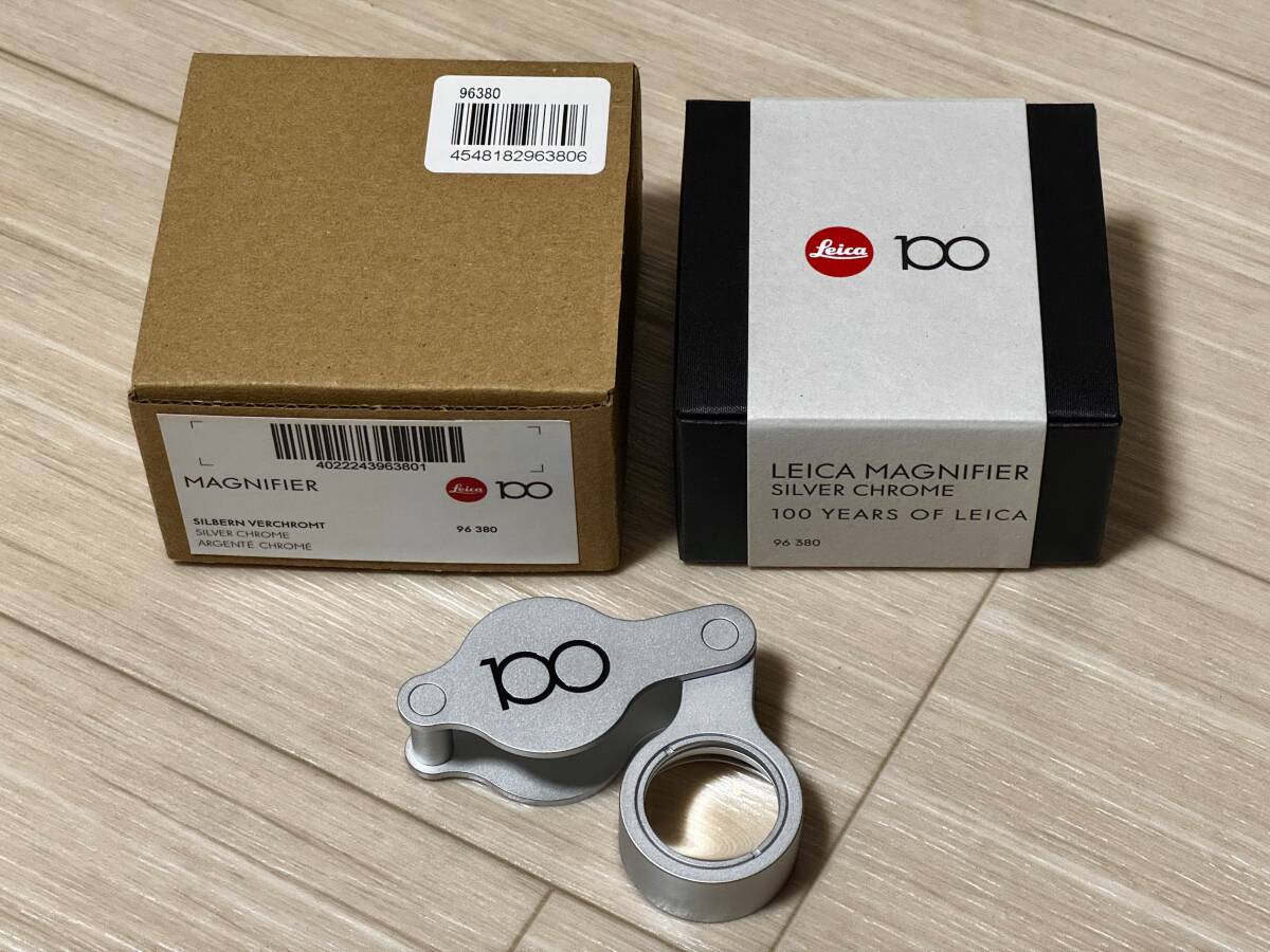 Leica Loupe Limited Edition 100 Years of Leica Silver [c1217242280]