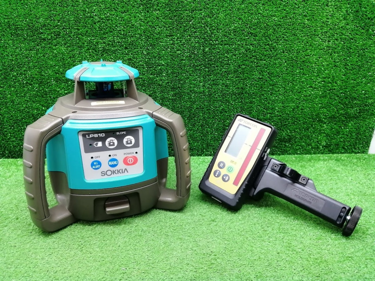 SOKKIA LP610J-DBD-CP Automatic Leveling Laser Level with Digital Receiver and Tripod [d1217296576]