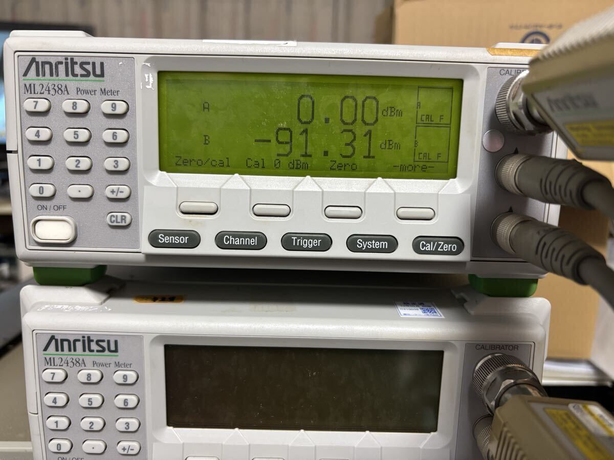 Anritsu ML2438A + ML2442A x2 Power Meter [v1217352876]