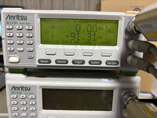 Anritsu ML2438A + ML2442A x2 Power Meter [v1217352876]
