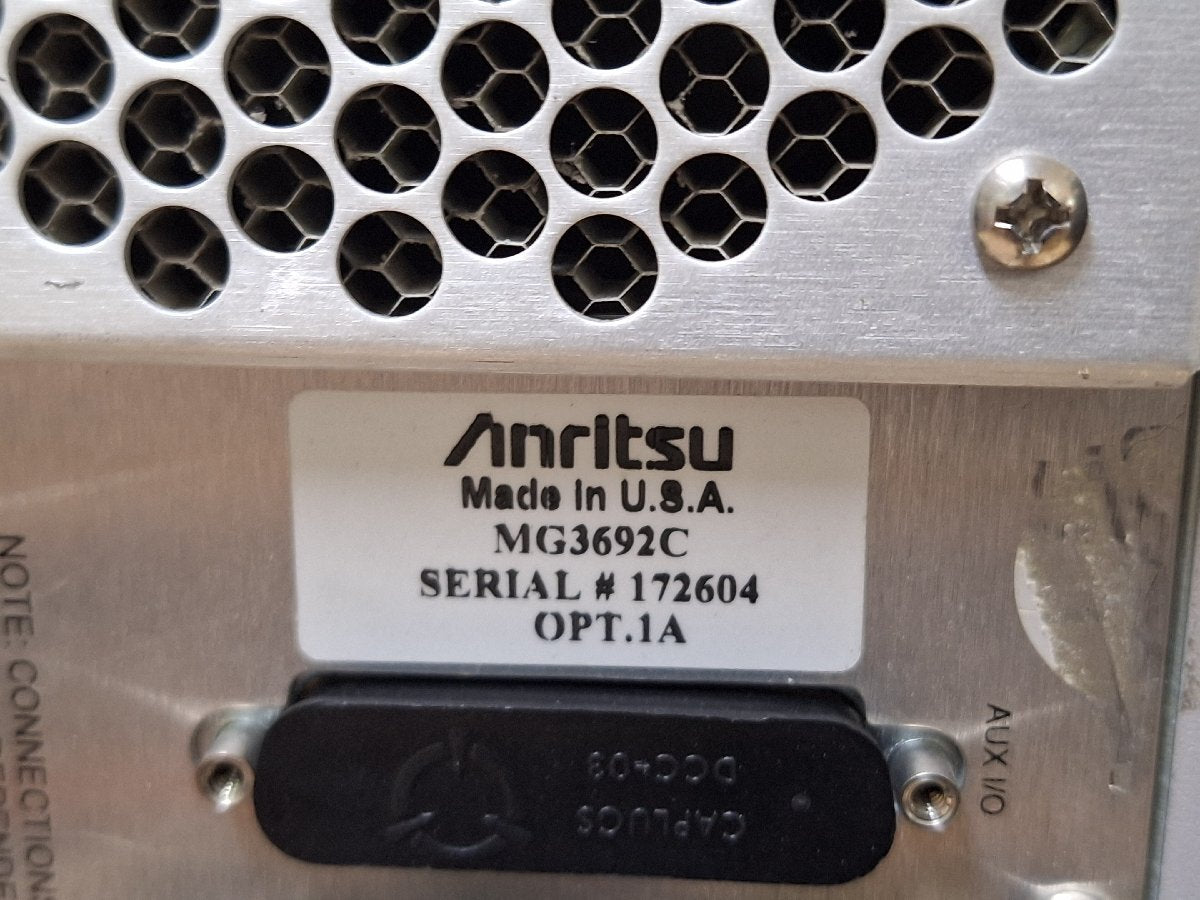Anritsu MG3692C Signal Generator 2 GHz to 20 GHz [d1217440348]