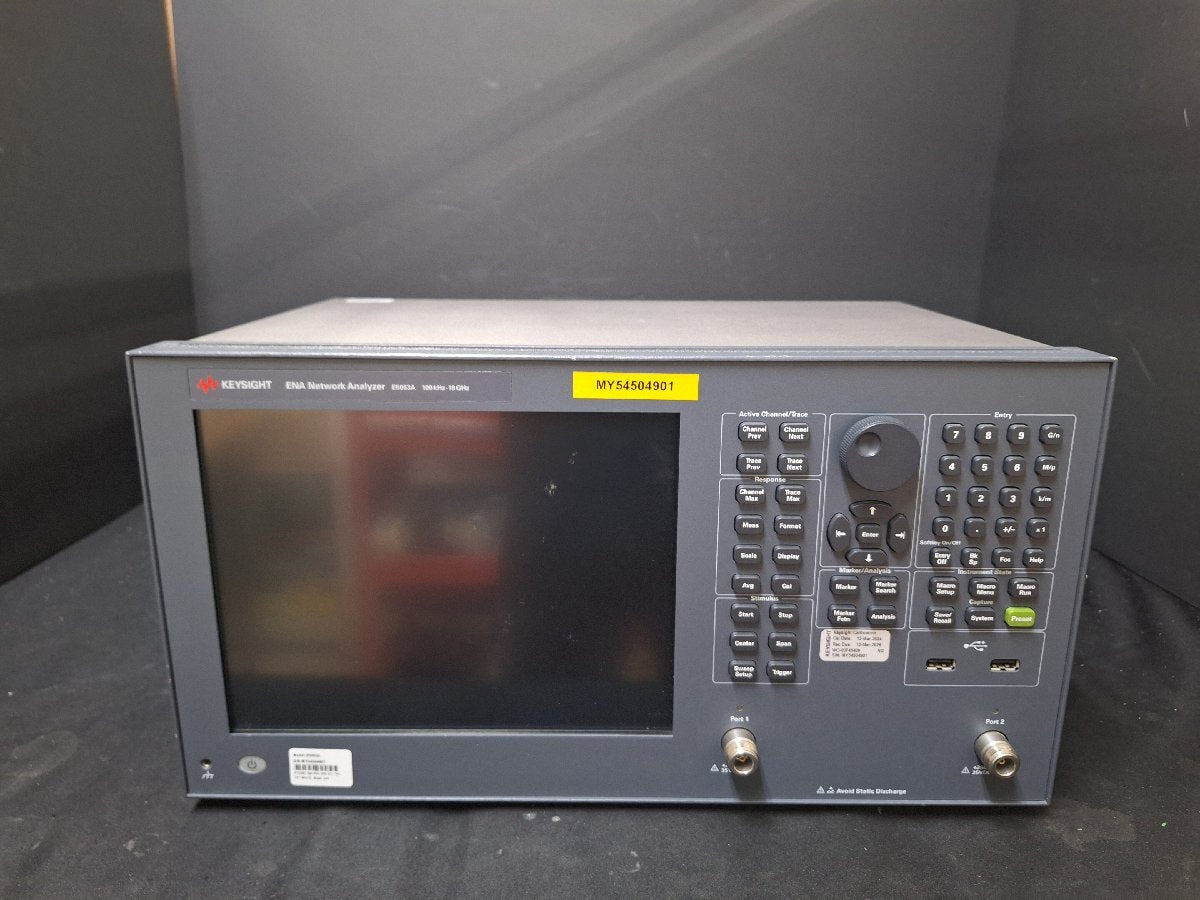Keysight E5063A Network Analyzer 100kHz-18GHz 2-Port [b1217451850]