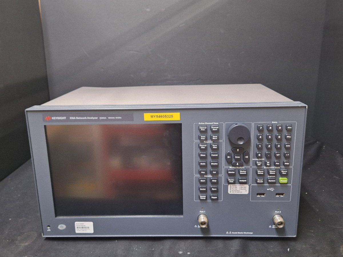 Keysight E5063A Network Analyzer 100kHz-18GHz 2-Port [j1217451759]