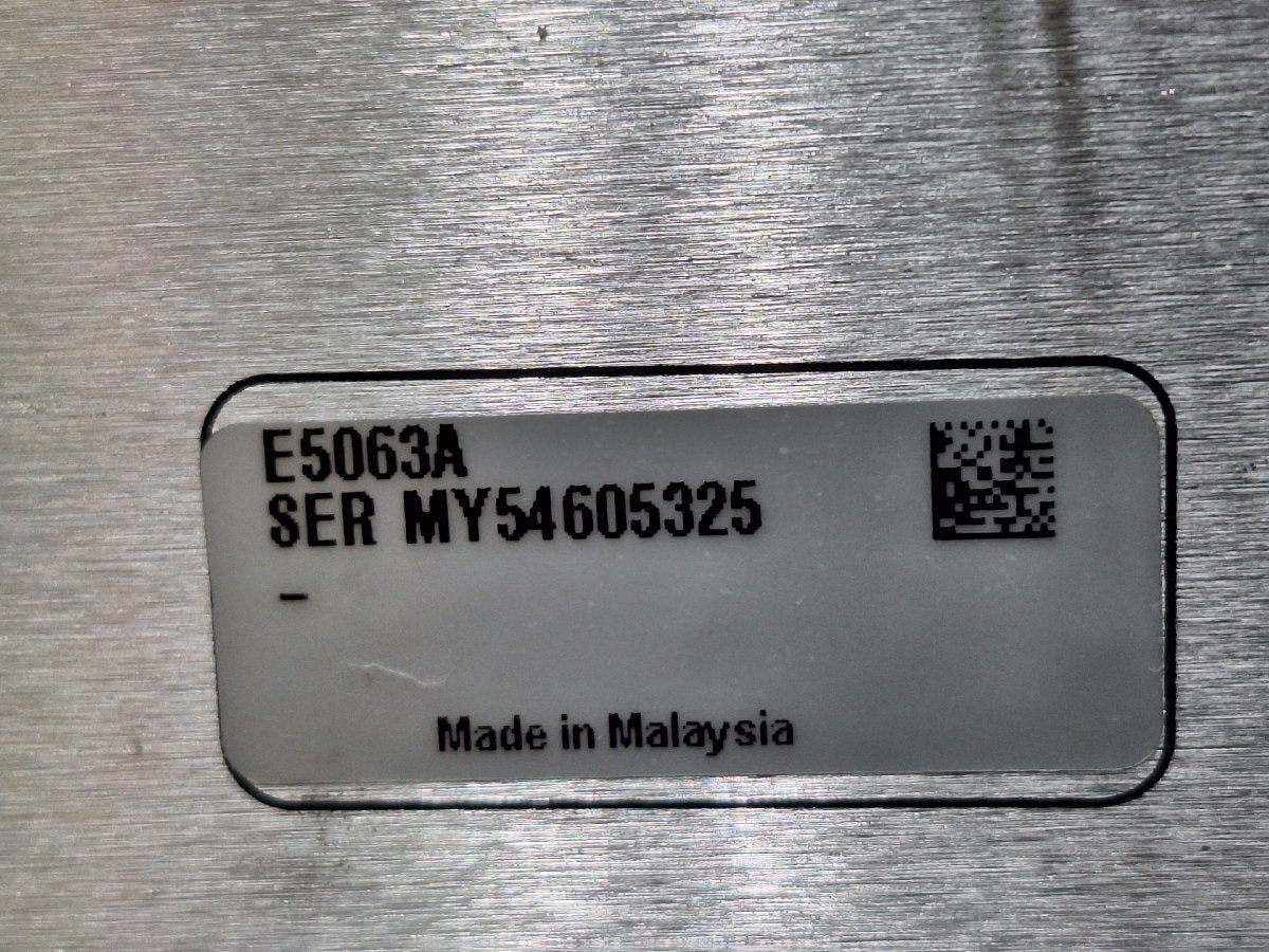Keysight E5063A Network Analyzer 100kHz-18GHz 2-Port [j1217451759]