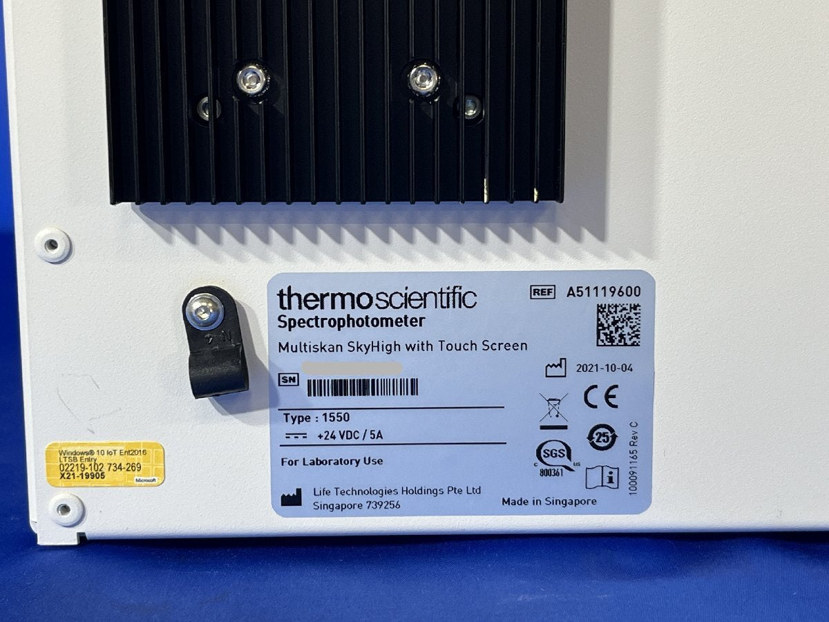 Thermo Fisher Scientific Multiskan SkyHigh Absorption Microplate Reader [j1217575653]