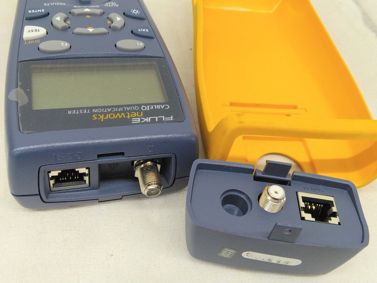 FLUKE Networks CABLEIQ Wiring Verification Tester Cable Analyzer [h1217818031]