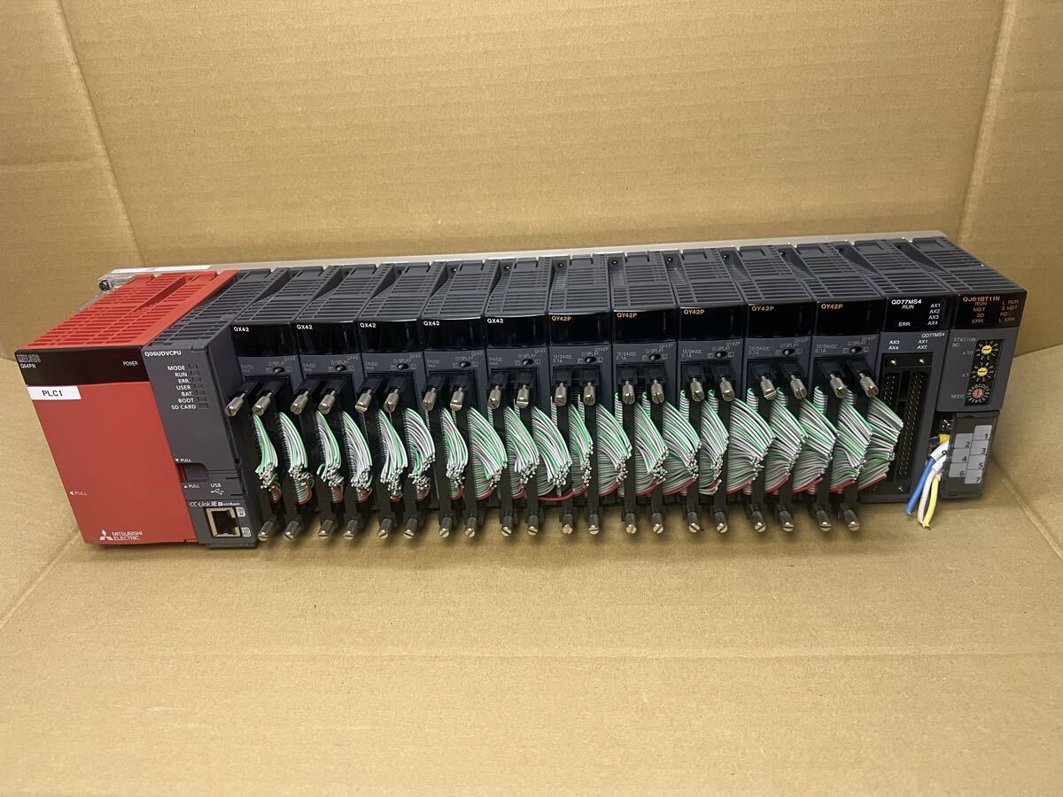 Mitsubishi Electric Q64PN Q06UDVCPU QX42 QY42P QD77MS4 QJ61BT11N PLC Unit Lot (untested) [e1218079422]
