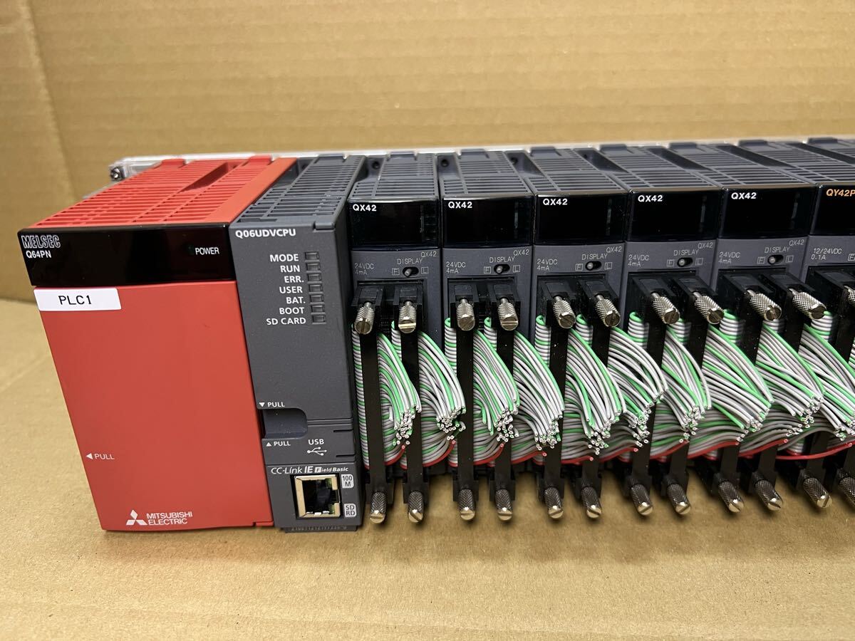 Mitsubishi Electric Q64PN Q06UDVCPU QX42 QY42P QD77MS4 QJ61BT11N PLC Unit Lot (untested) [e1218079422]