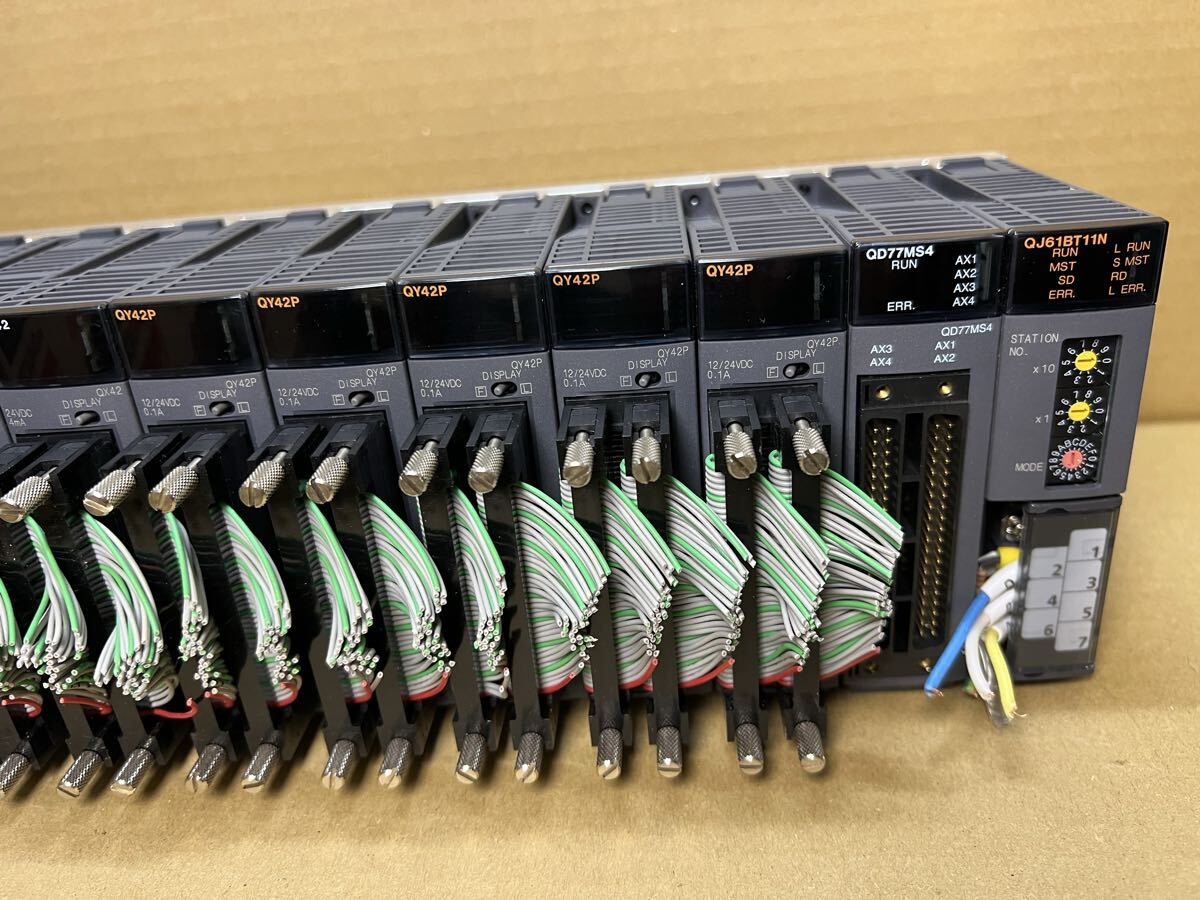 Mitsubishi Electric Q64PN Q06UDVCPU QX42 QY42P QD77MS4 QJ61BT11N PLC Unit Lot (untested) [e1218079422]