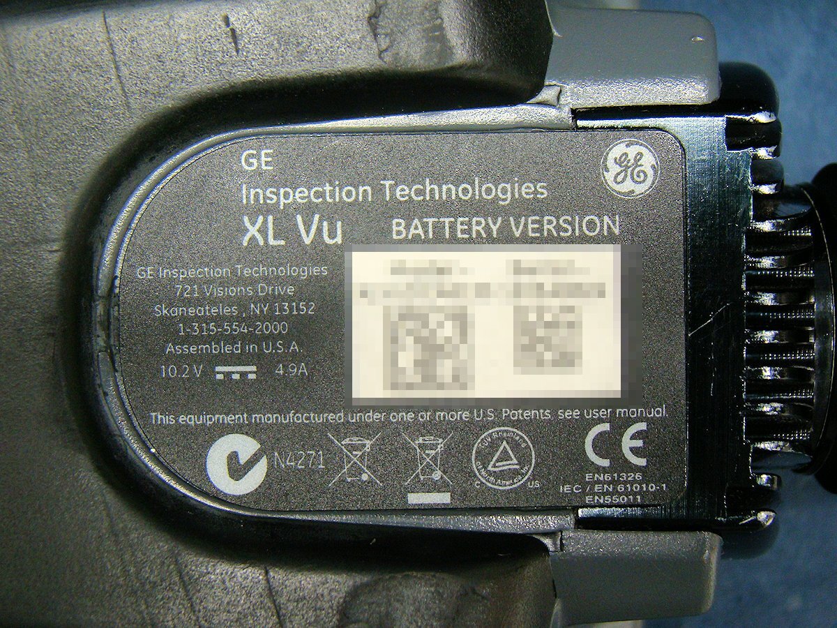 GE Inspection Technologies XLVUDCA6130 XL Vu VideoProbe Inspection Camera [k1218416635]