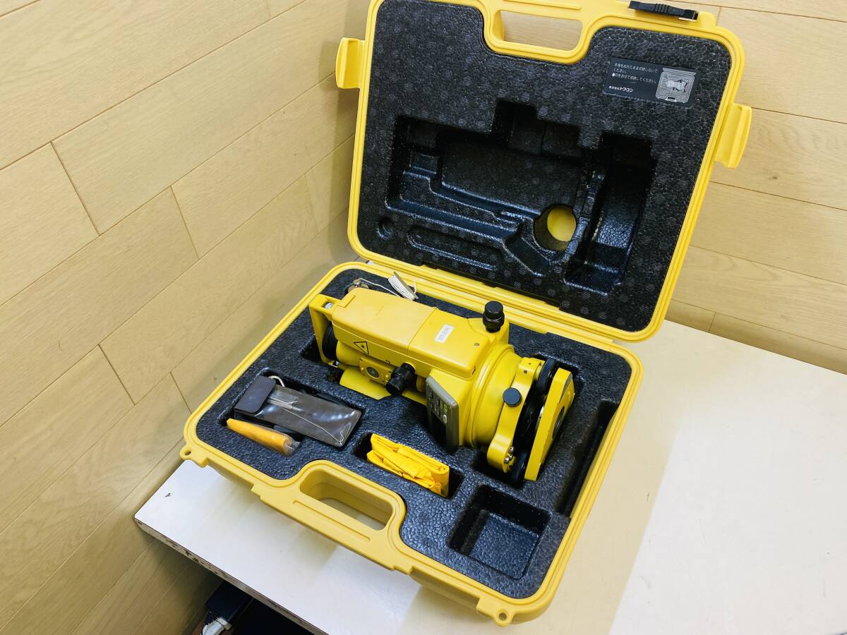 TOPCON DT-214 Digital Theodolite Measurement Surveying Instrument Final Calibration March 31, 2025 DT200 Series [u1218608564]