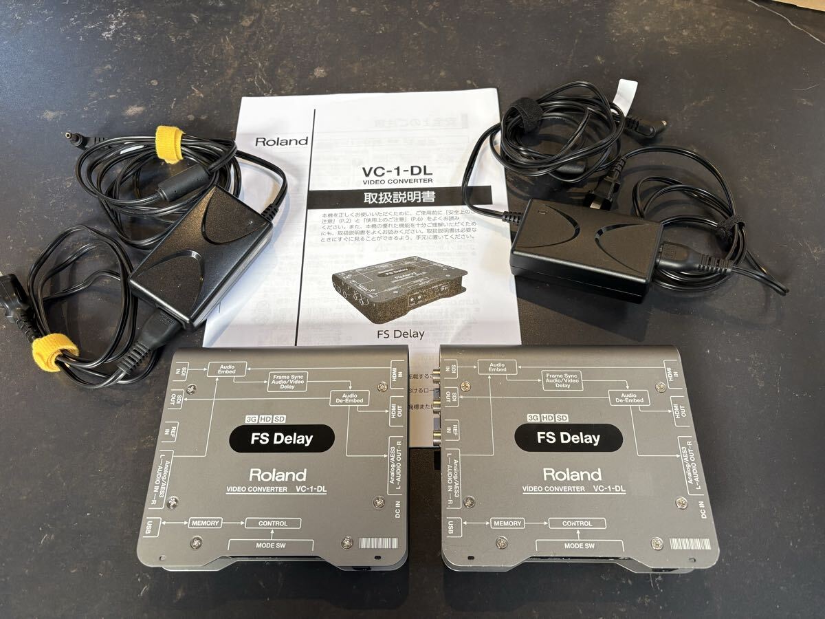 Roland VC-1-DL Bi-Directional 3G-SDI HDMI Converter 2 Unit Set [e1218670220]