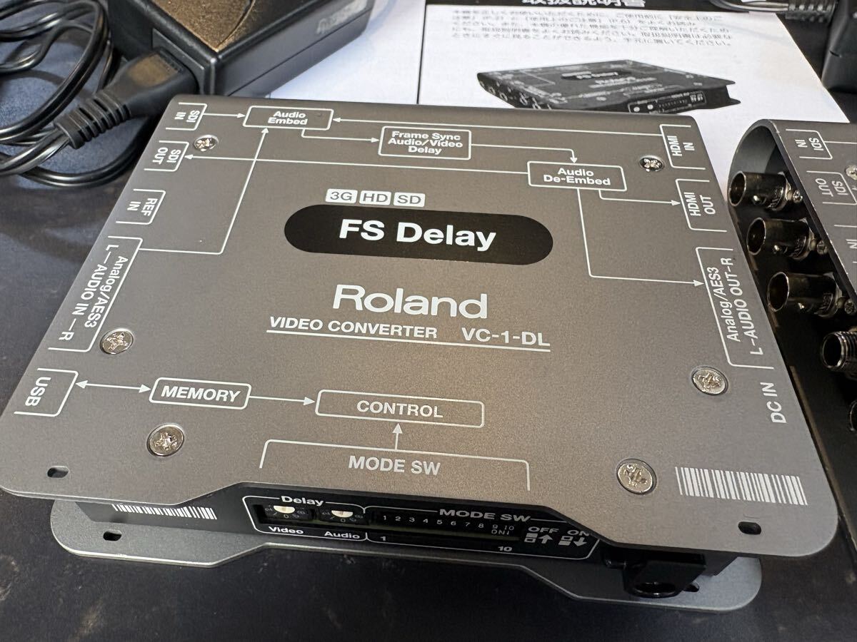 Roland VC-1-DL Bi-Directional 3G-SDI HDMI Converter 2 Unit Set [e1218670220]