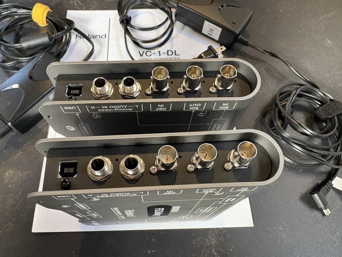Roland VC-1-DL Bi-Directional 3G-SDI HDMI Converter 2 Unit Set [e1218670220]